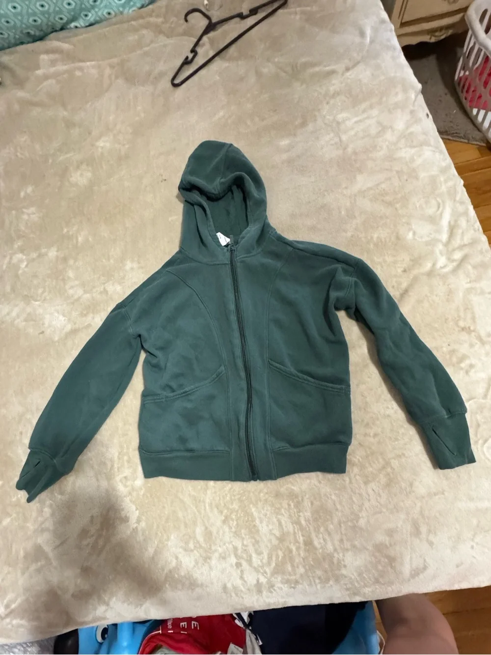 all in motion Deep Teal Full-Zip Hoodie